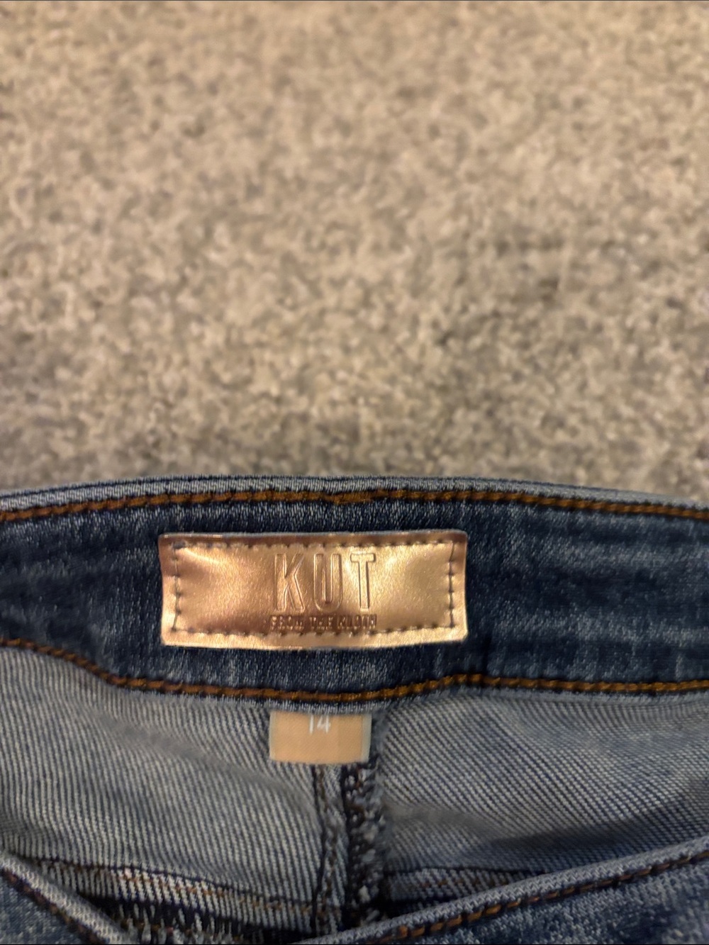 Kut from the Kloth Jeans - Light Blue Denim - Picture 2 of 5